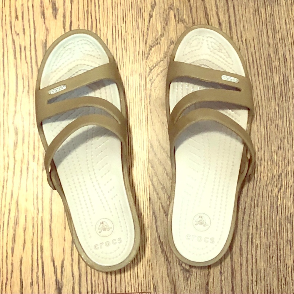 CROCS Women’s “Patricia” Open Slide Sandals